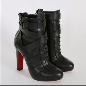 💯 Authentic Christian Louboutin Lamu 120mm boots